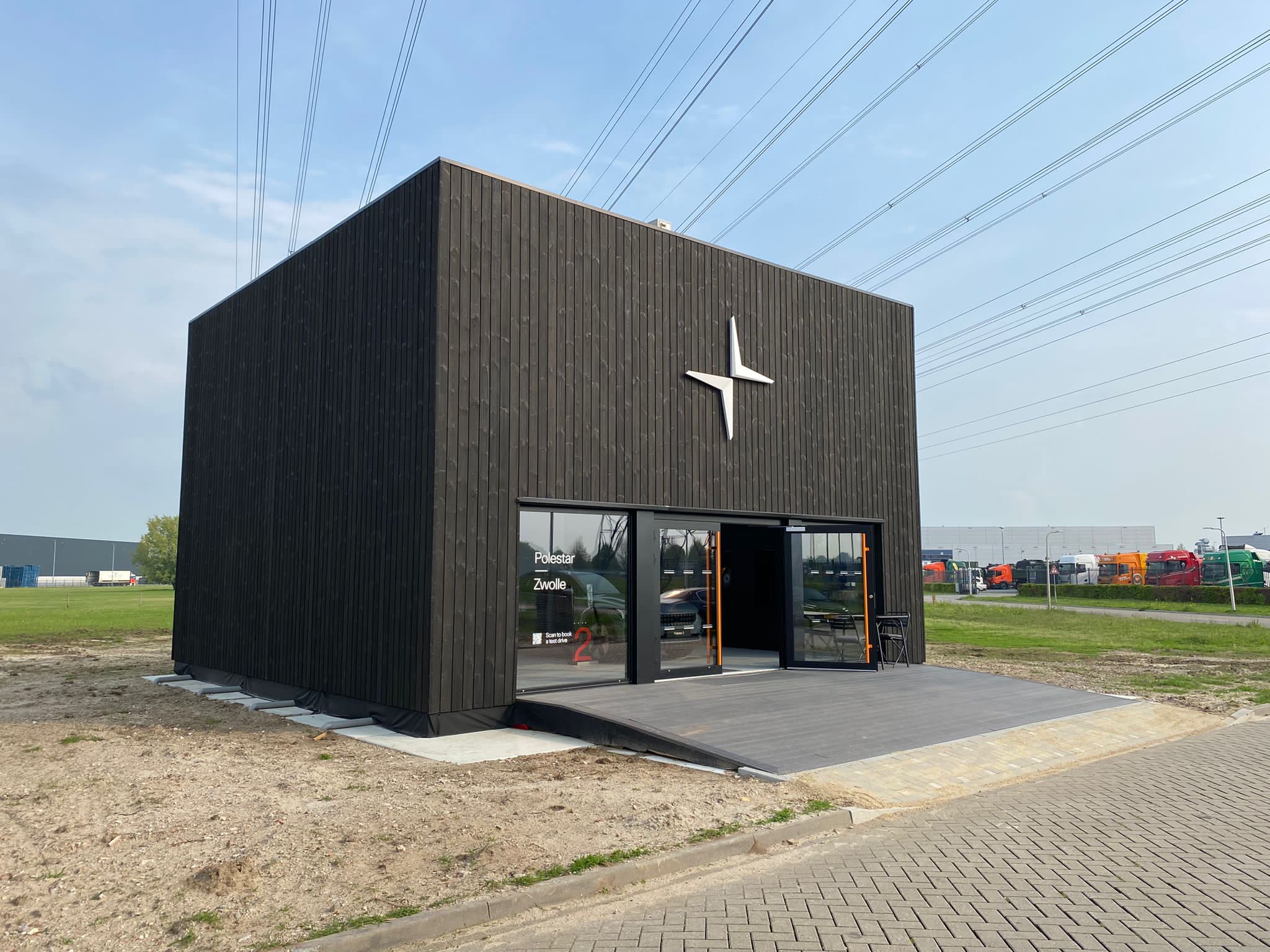 Door grote belangstelling nu een permanente locatie voor Polestar op Hessenpoort