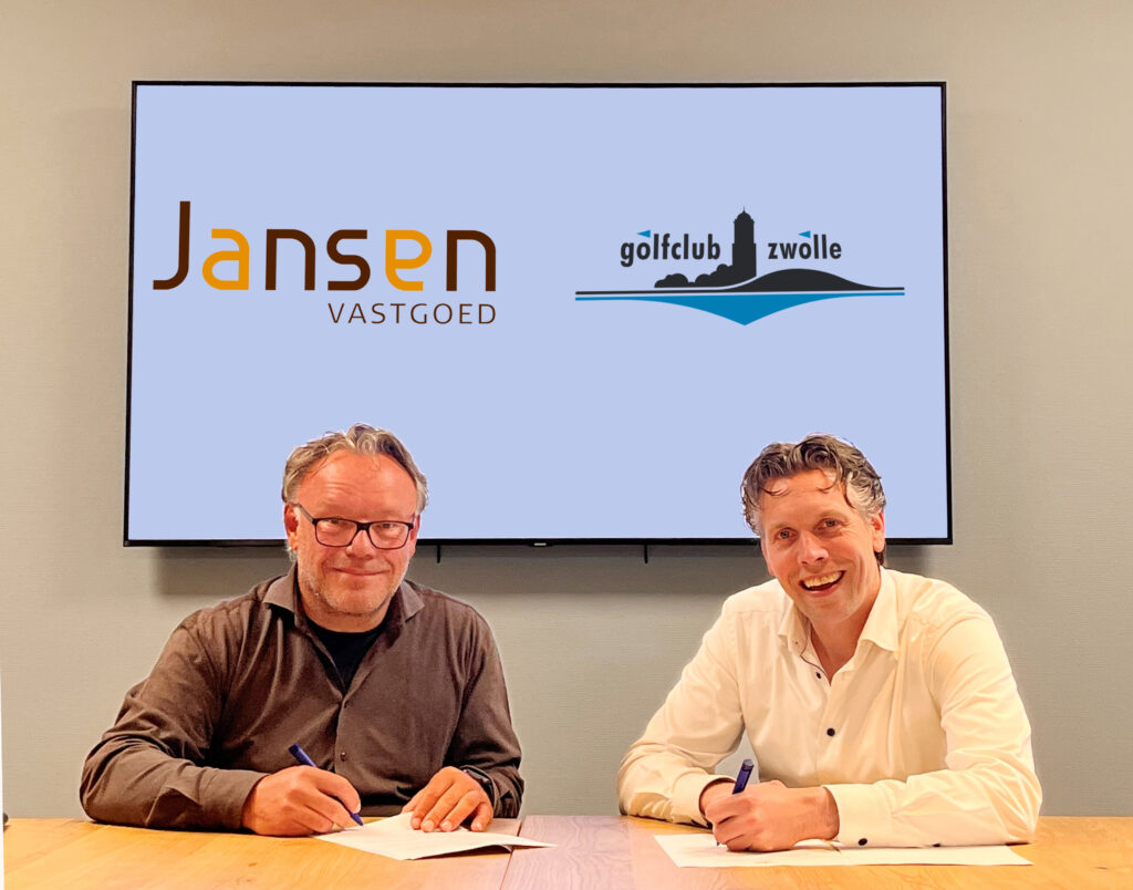 Jansen Vastgoed wordt businesspartner van Golfclub Zwolle