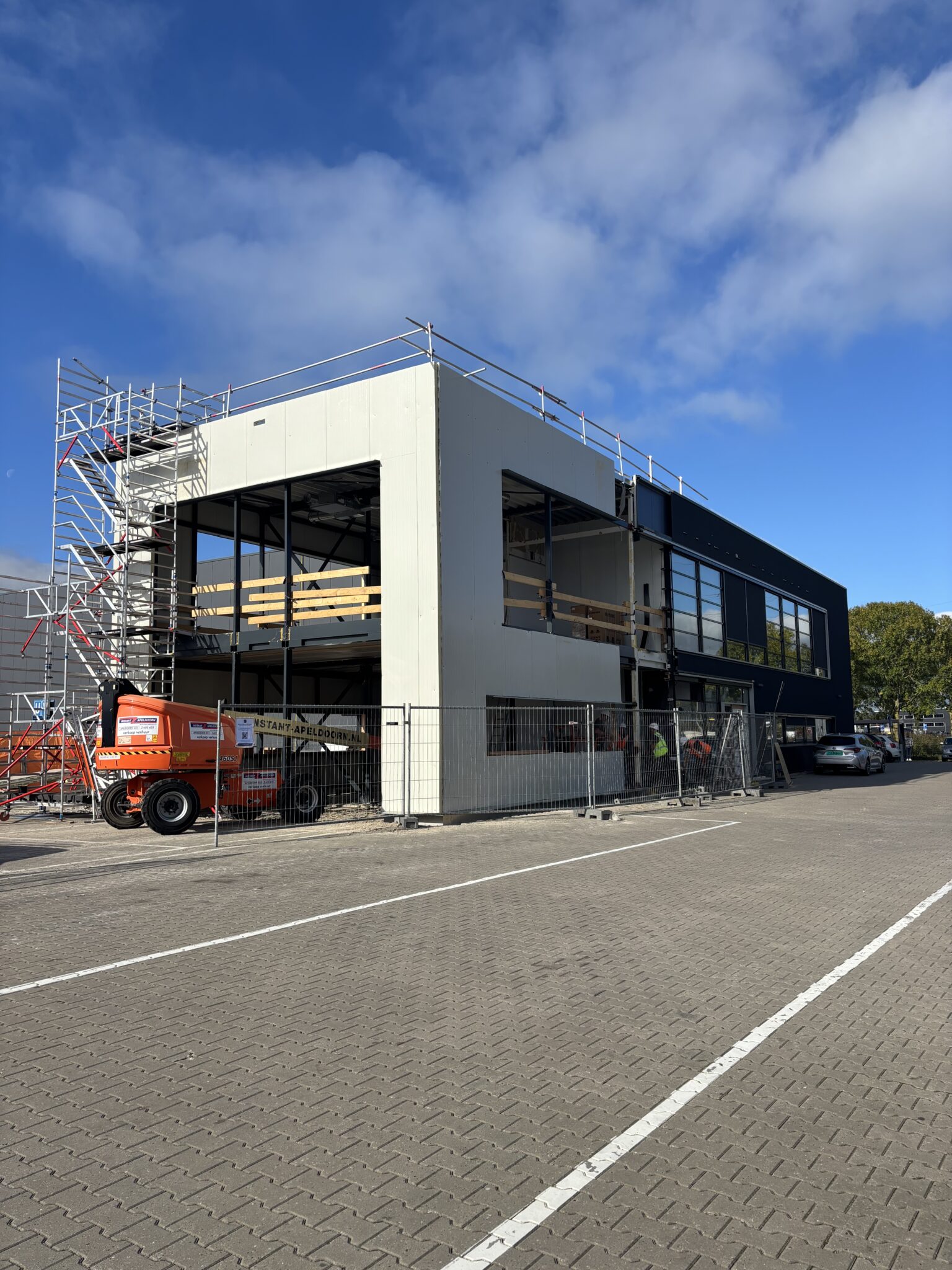 Een uitbreiding die vooruitkijkt